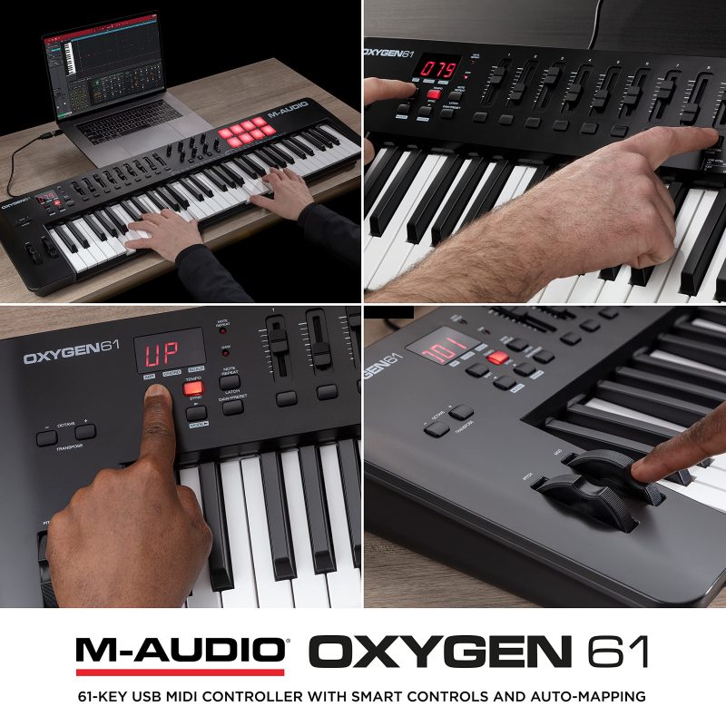 M Audio Oxygen 61 MKV Arpeggiator - Image 9