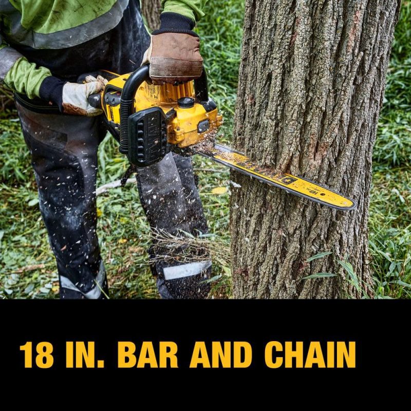 DEWALT 60V MAX Chainsaw 18" Brushless Cordless Kit DCCS672X1 from DEWALT - Image 15