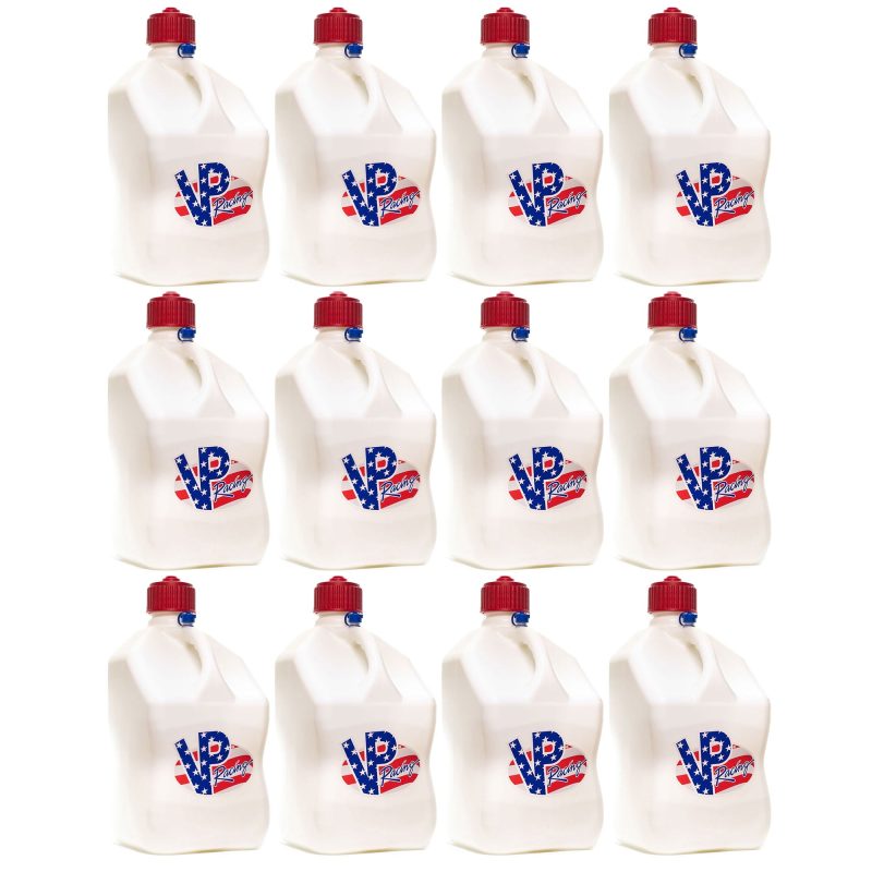 VP Racing 5.5 Gal Motorsport Racing Utility Jug, Patriotic (12 Pack)