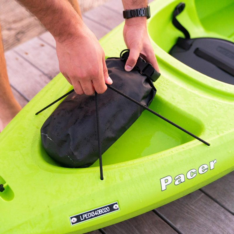 Lifetime Pacer 8 ft Sit-In Kayak (Paddle Included)， Green - Image 13