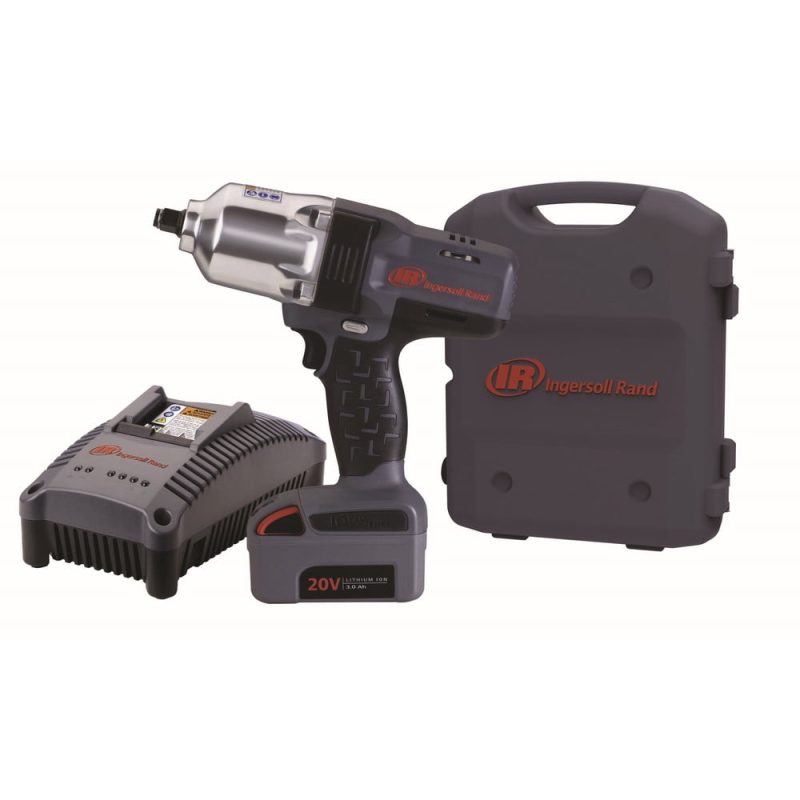 Ingersoll Rand W7150-K1 20V 3.0 Ah Cordless Lithium-Ion 1/2 in. High-Torque Impact Wrench Kit