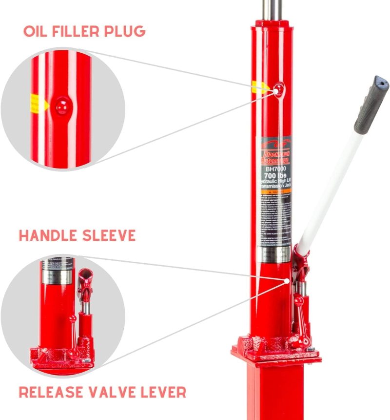 Blackhawk Automotive 144476 Economy Transmission Jack - 700 lbs Capacity, Model No. BH7000 - Image 4