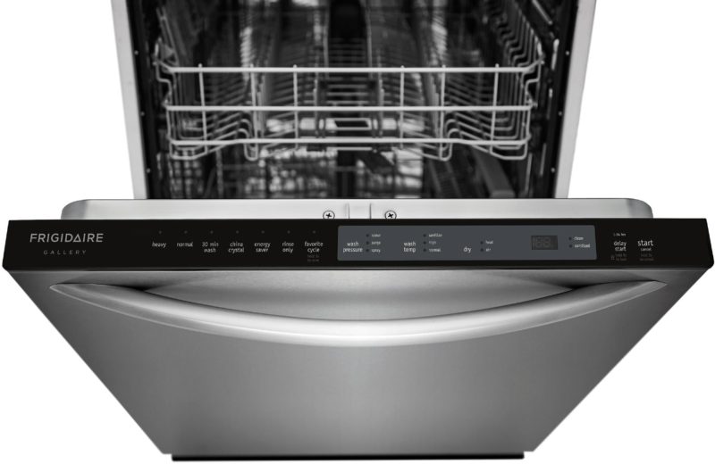 Frigidaire - Gallery 24" Top Control Tall Tub Built-In Dishwasher with Stainless Steel Tub - Stainless steel - Image 4