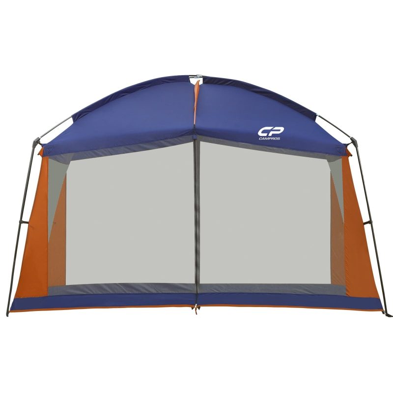 CAMPROS Screen House Room 12' x 10' Canopy Tent Sun Shelter, Blue