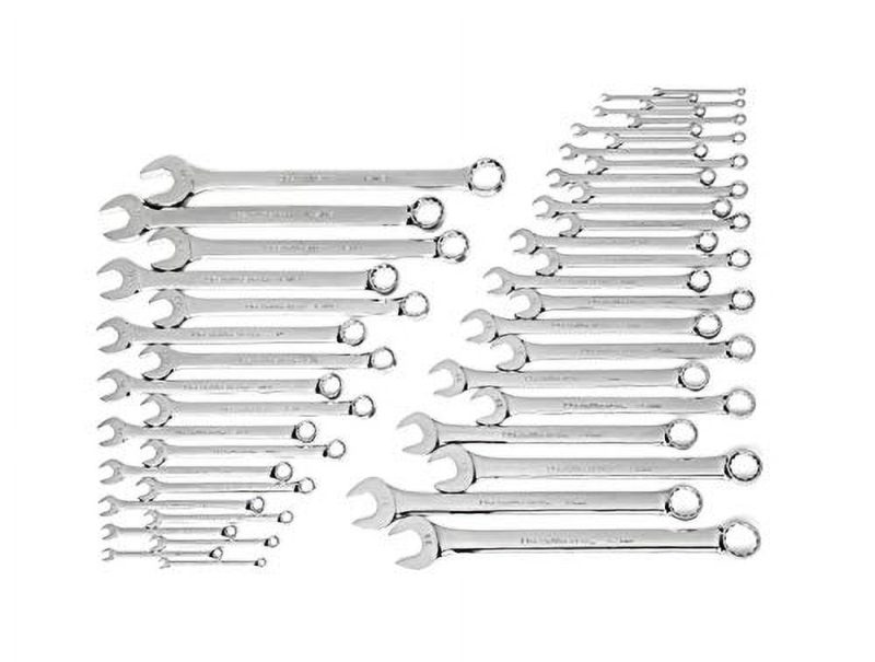 GearWrench 81919 44-Piece SAE/Metric Long Pattern Non-Ratcheting Combination Wrench Set - Image 2