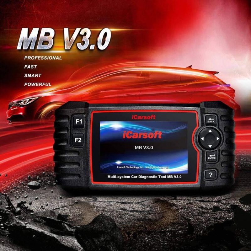 iCarsoft MB V3.0 for Mercedes-Benz/Sprinter/Smart Diagnostic Tool with Auto VIN/Quick Test/Actuation Test