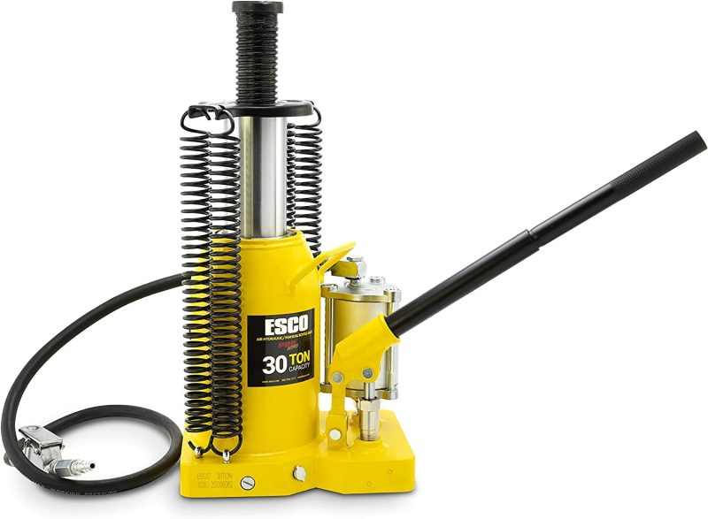 ESCO 30 Ton Had Pro Series Air Hydraulic Bottle Jack - Image 10