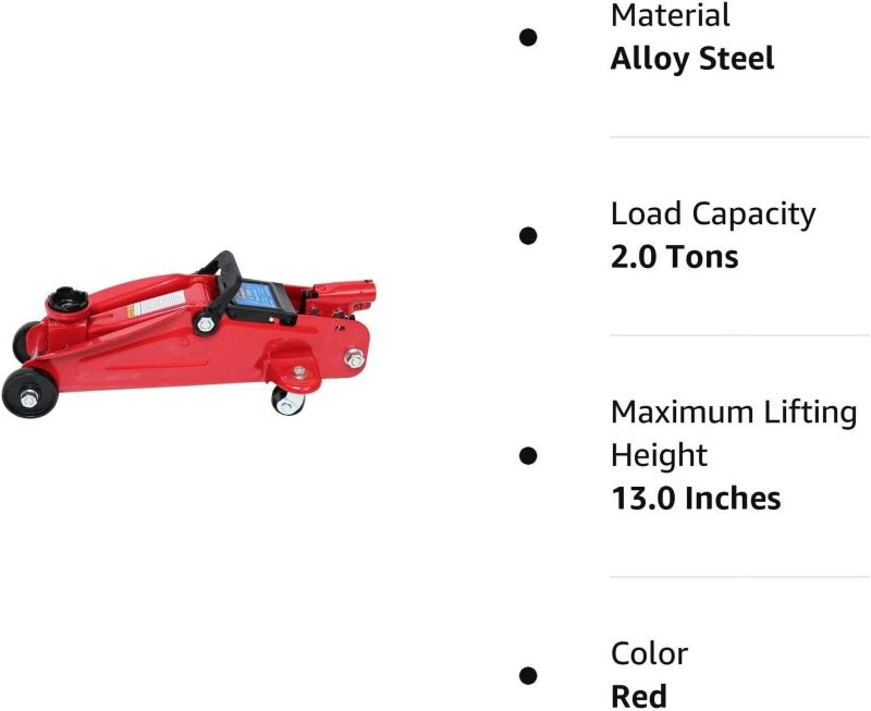 Mountain MTN22007 2 Ton Trolley Jack - Image 8