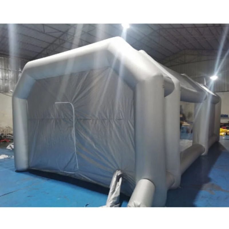 Inflatable Paint Spray Booth Car Painting Work Tent Filter System 26*15*10Ft - Image 8