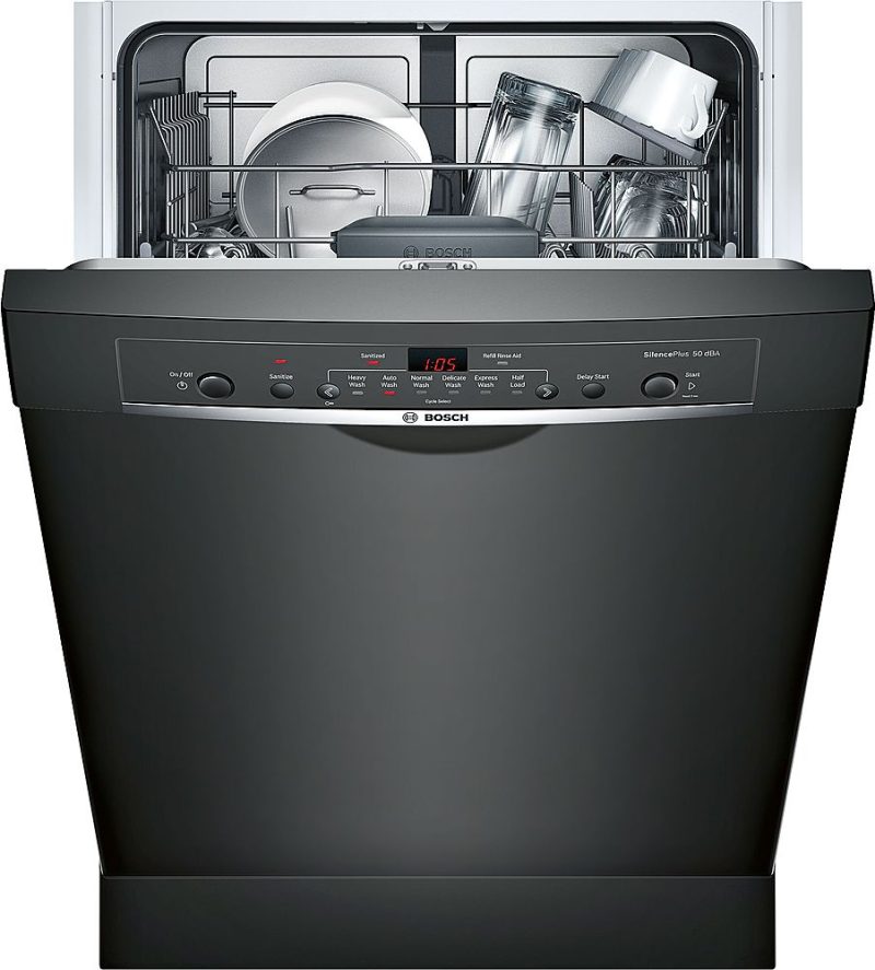 Frigidaire - Gallery 24" Top Control Tall Tub Built-In Dishwasher - Black stainless steel - Image 13