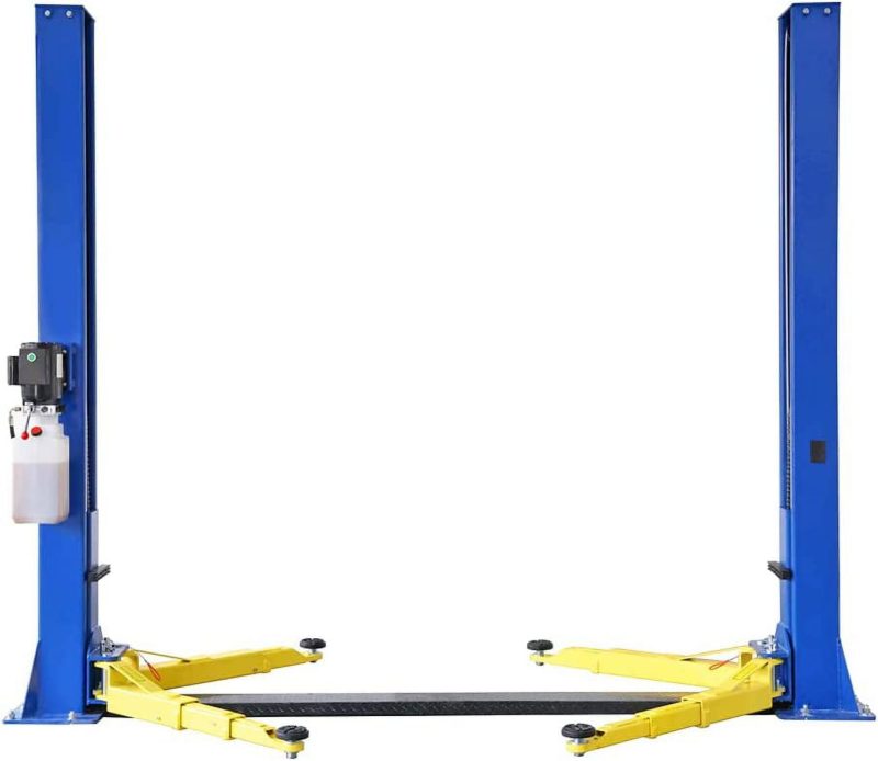 HPDAVV 9,000 LB Two Post Overhead Auto Hoist Clear Floor Car Lift / 2 Post Lift Car Auto Truck Hoist - Auto Car Lift - Adiustable Lift Pads and Adapters - Image 12