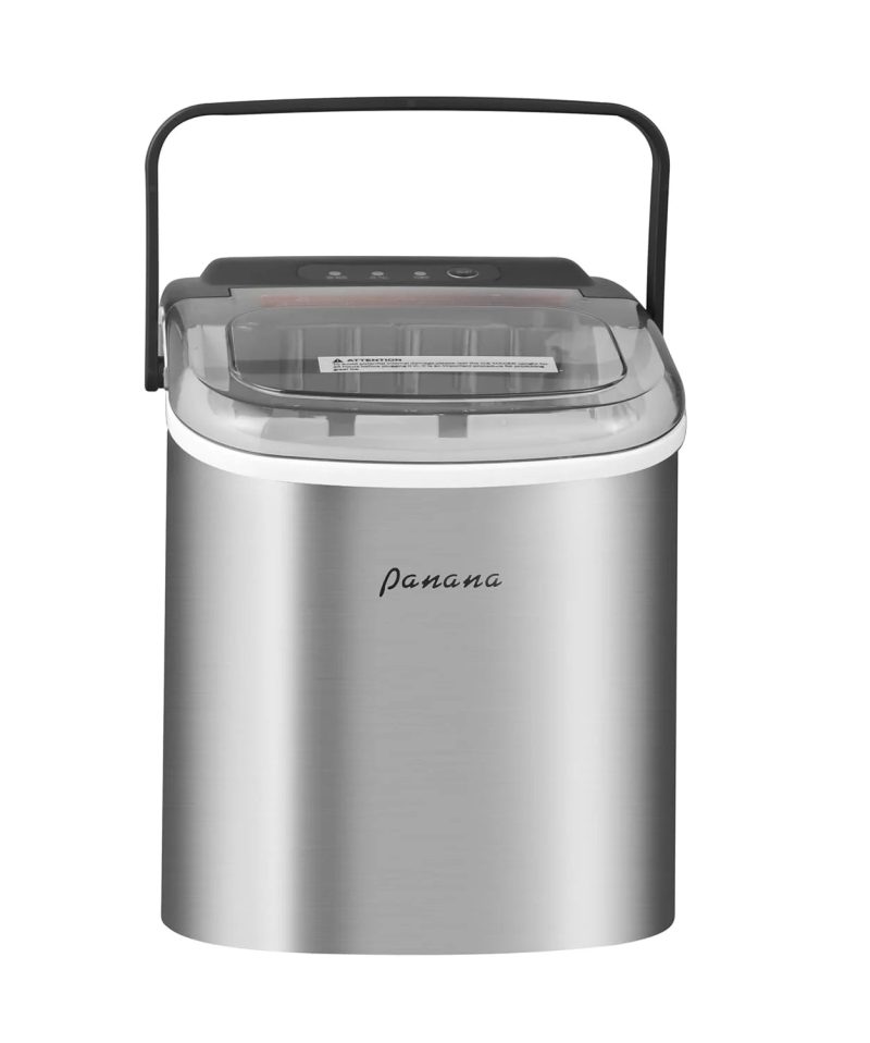 Countertop Ice Makers,Automatic Clean,Portable Ice Maker 9 Bullet Ice Ready in 7-12min,26.5lbs/24H,for Home/Kitchen/Office/Party,Black - Image 13