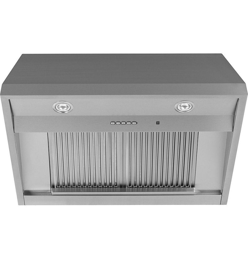 GE Profile - 36" Convertible Range Hood - Stainless steel - Image 2