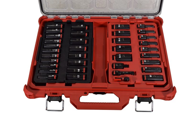 Milwaukee Impact Duty 3/8" Drive 36-Piece Metric and SAE Socket Set