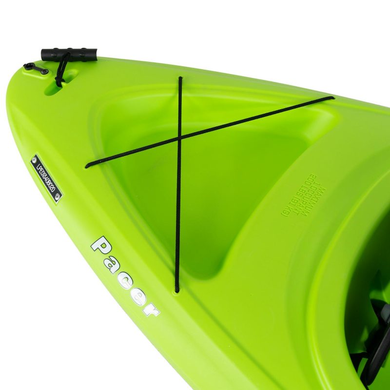 Lifetime Pacer 8 ft Sit-In Kayak (Paddle Included)， Green - Image 11