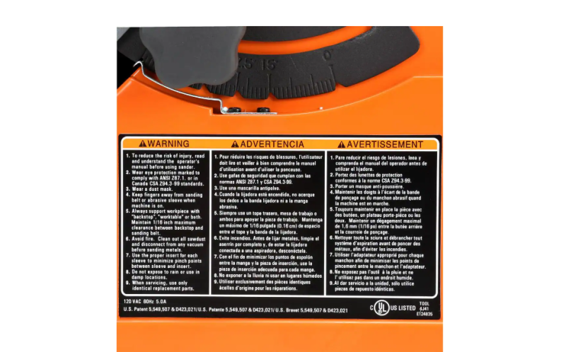 RIDGID EB4424 Oscillating Edge Belt/Spindle Sander - Image 7