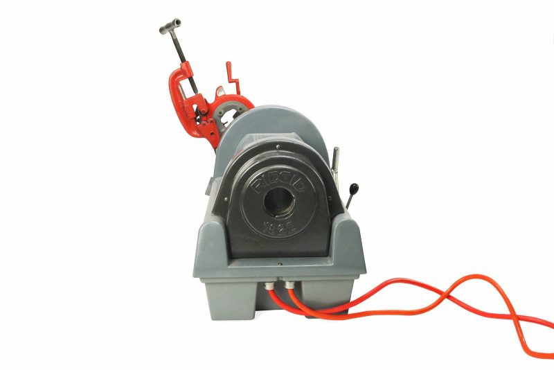 Restored RIDGID® 1822-I Auto Chuck Pipe Threading Machine 20000 815A & Dies (Refurbished) - Image 5