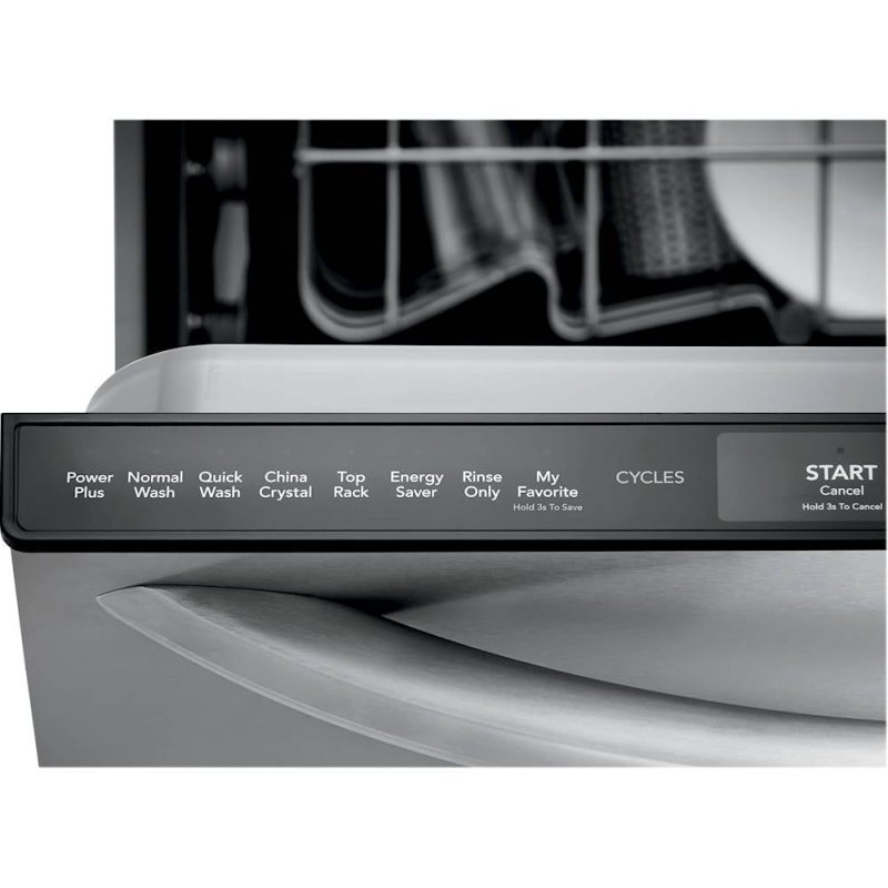 Frigidaire - Gallery 24" Compact Top Control Built-In Dishwasher with 49 dBa - Stainless steel - Image 12