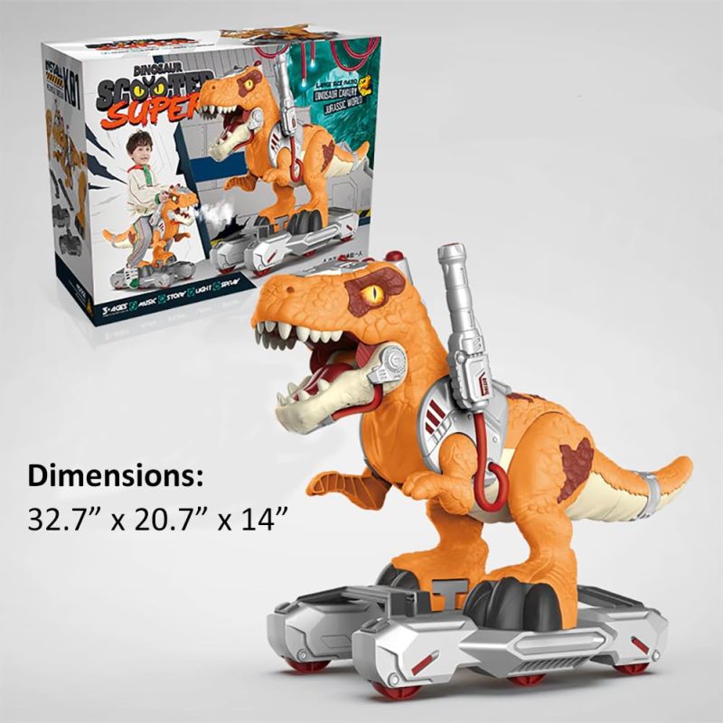 Dinosaur Operated Electric Rideable Toddlers - Image 7