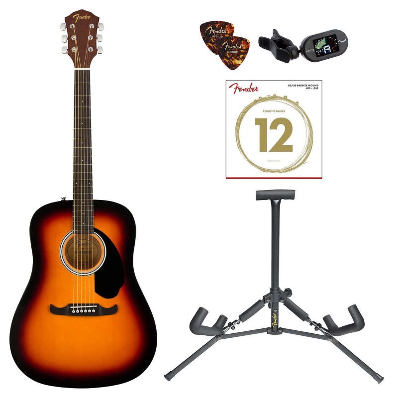 Fender FA-125 Acoustic Guitar Bundle