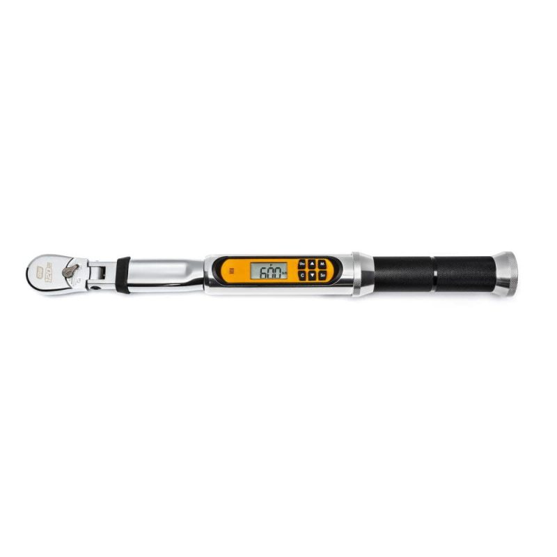 Gearwrench 3/8In Drive 120Xp Flex Head Electronic Torque Wrench With Angle