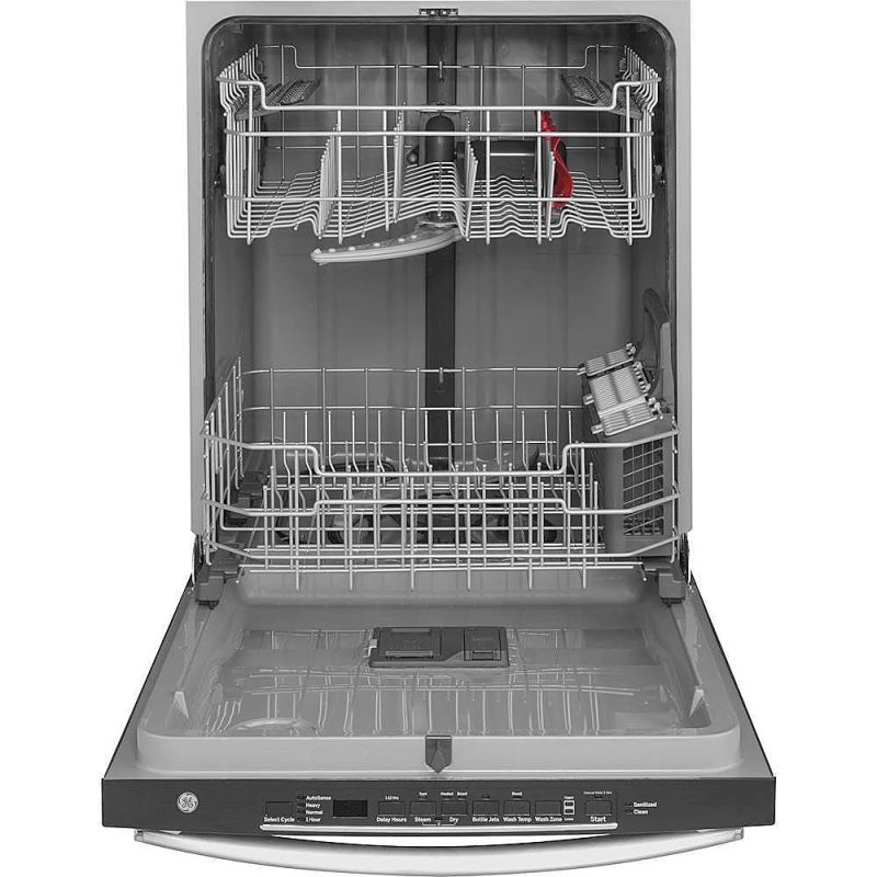 GE - 24" Top Control Tall Tub Built-In Dishwasher - Stainless steel - Image 17