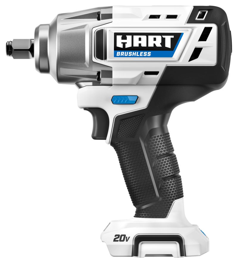 HART 20-Volt 1/2-inch Battery-Powered Brushless Impact Wrench (Battery Not Included) - Image 7