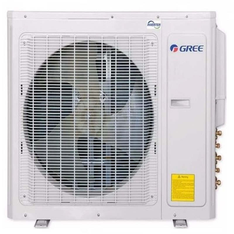 GREE Multi+ Ultra Series 24,000 BTU 3-Zone Mini Floor Console 9K+12K+12K Ductless Mini-Split System - Image 2