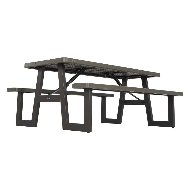 Lifetime 6-Foot W-Frame Folding Picnic Table, 60233 - Image 18