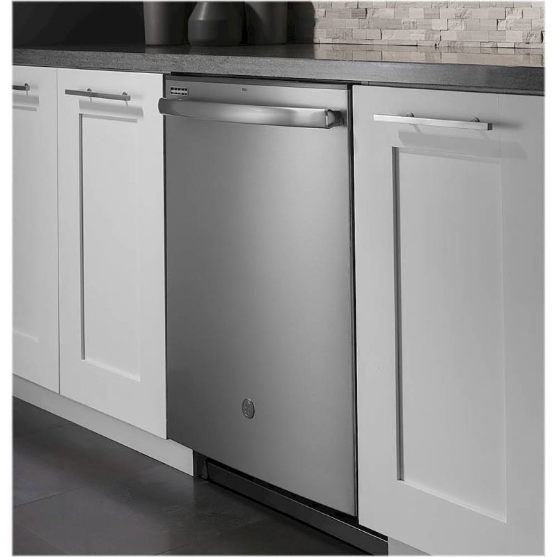 GE - 24" Top Control Tall Tub Built-In Dishwasher - Stainless steel - Image 6