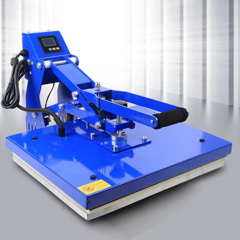 FETCOI 16x20" Auto Open CLAM T-shirt Heat Press Hot Stamping Machine Horizontal Version - Image 2