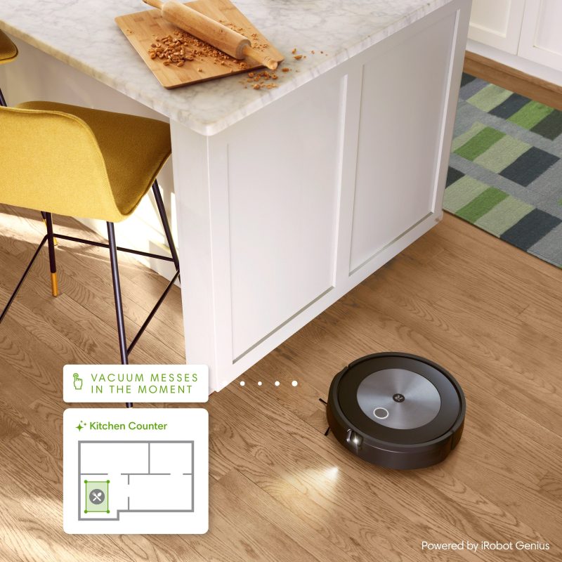 iRobot Roomba j7 (7150) Wi-Fi Connected Robot Vacuum - Graphite - Image 2