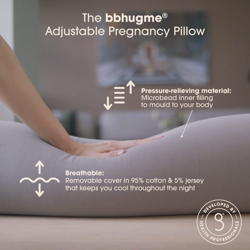 bbhugme Pregnancy Body Pillow Adjustable - Image 5