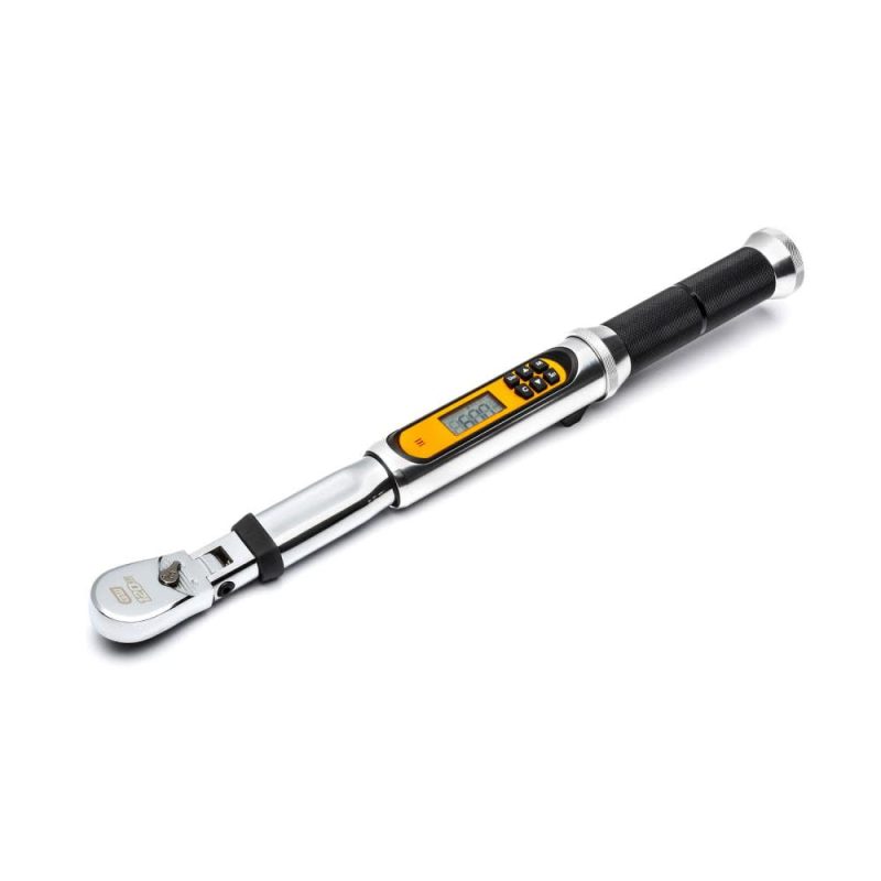 Gearwrench 3/8In Drive 120Xp Flex Head Electronic Torque Wrench With Angle - Image 3