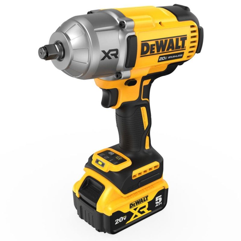 DEWALT 20V MAX* XR 1/2" High Torque Impact Wrench with Hog Ring Anvil - Image 3