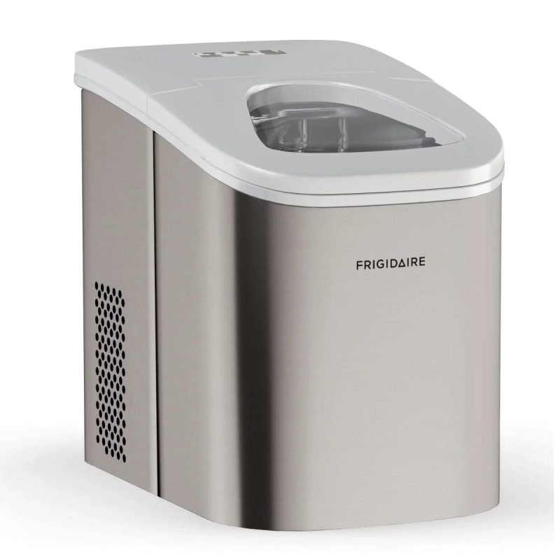 Frigidaire EFIC117-SS 26 lb. Countertop Ice Maker， Stainless Steel