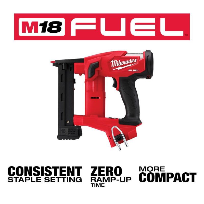 MW M18 FUEL 18 Gauge 1/4 in. Narrow Crown Stapler (Bare Tool) 2749-20 from MW - Image 4