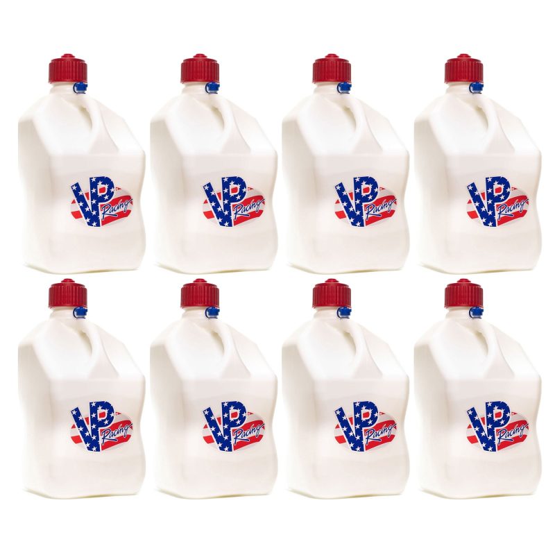 VP Racing 5.5 Gal Motorsport Racing Utility Jug, Patriotic (8 Pack)