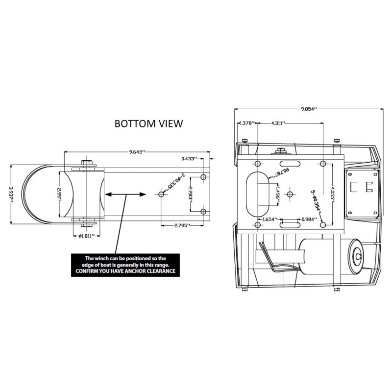 Electric Saltwater Windlass Wireless Control - Image 2