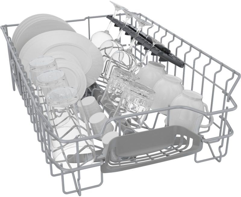 Bosch - 300 Series 18" Front Control Smart Built-In Dishwasher with 3rd Rack and 46 dBA - White - Image 20