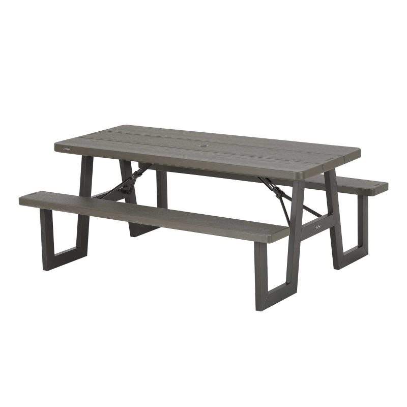 Lifetime 6-Foot W-Frame Folding Picnic Table, 60233 - Image 17