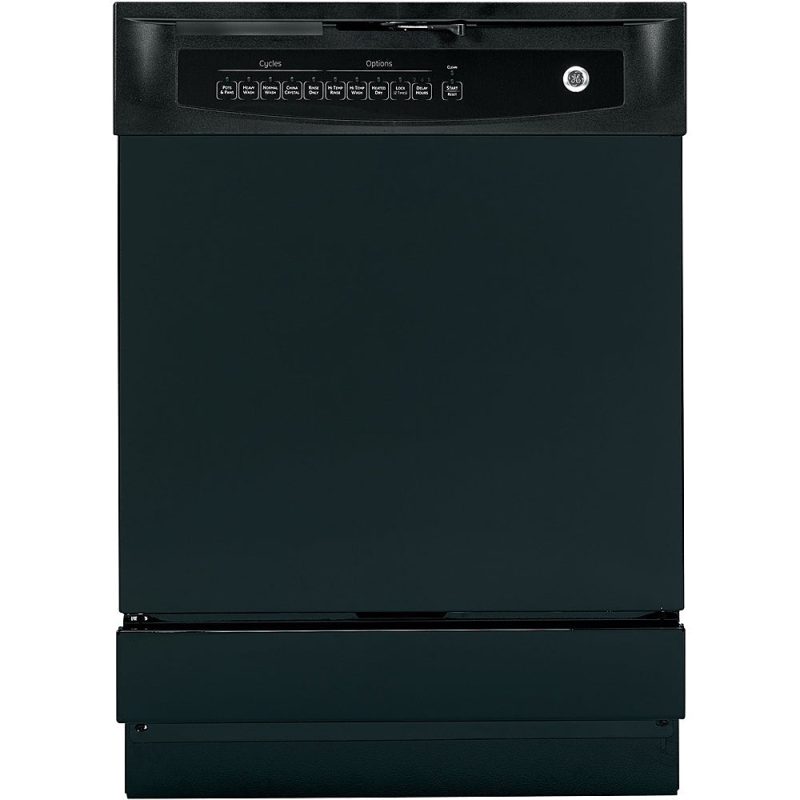 GE - 24" Built-In Dishwasher - Black - Image 5