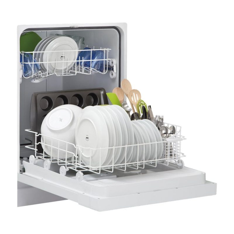 Frigidaire - 24" Built-In Dishwasher - White - Image 5