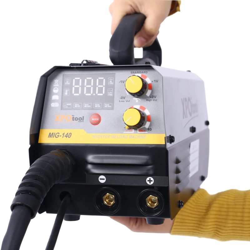 140A MIG Welder,110V multiprocess welder,Gas Gasless MIG Welding Machine,4 in 1 Flux MIG/Solid Wire/Lift TIG/Stick ARC Welder - Image 2