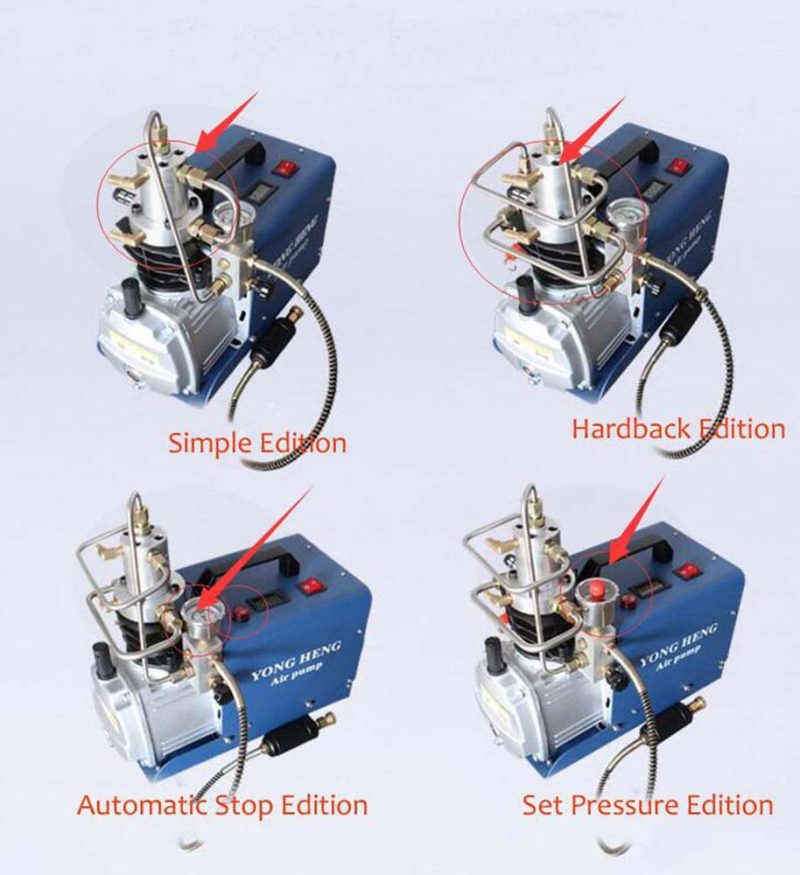 Techtongda Set Pressure High Pressure Air Pump Electric Air Compressor Portable Set Pressure 30MPa PCP YONGHENG Genuine - Image 12