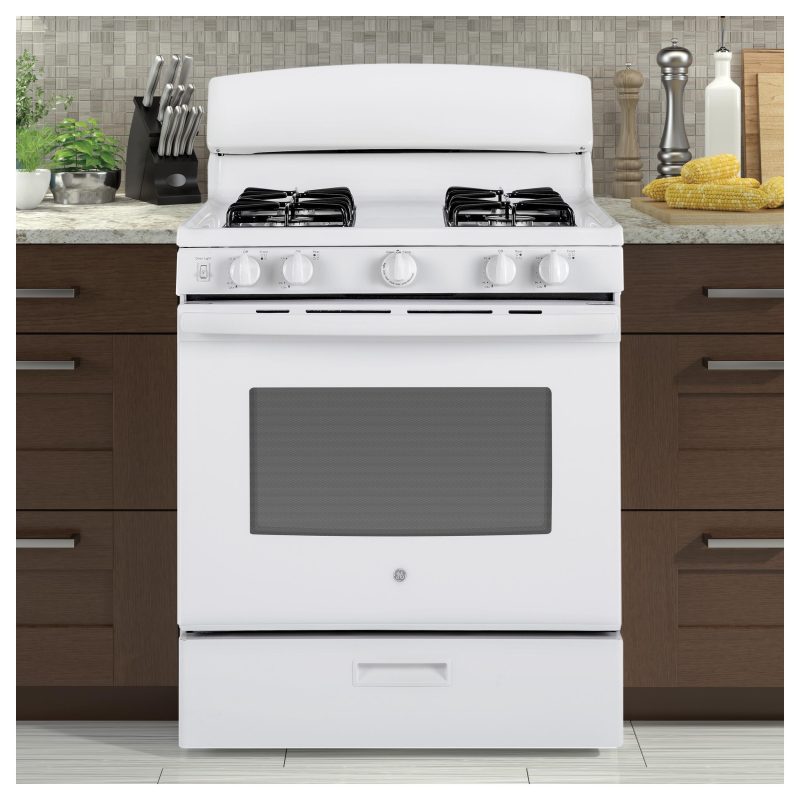 GE 30-inch Freestanding Gas Range JGBS30DEKWW - Image 6