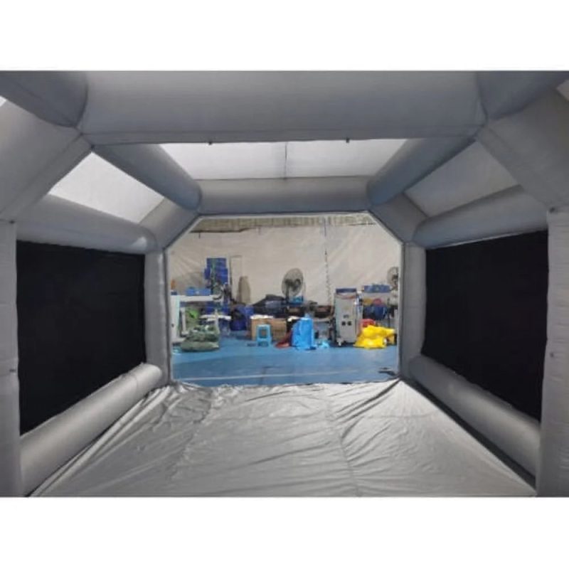 Inflatable Paint Spray Booth Car Painting Work Tent Filter System 26*15*10Ft - Image 9