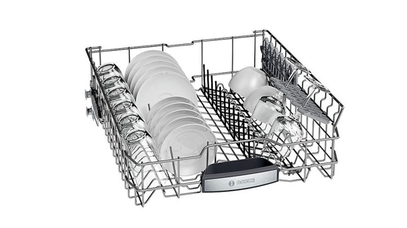 Bosch - 500 Series 24" Top Control Built-In Dishwasher with Stainless Steel Tub, 3rd Rack, 44 dBa - White - Image 19