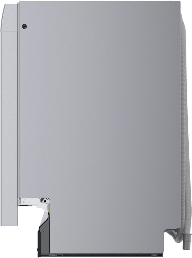 Bosch - 300 Series 18" Front Control Smart Built-In Dishwasher with 3rd Rack and 46 dBA - Silver - Image 4