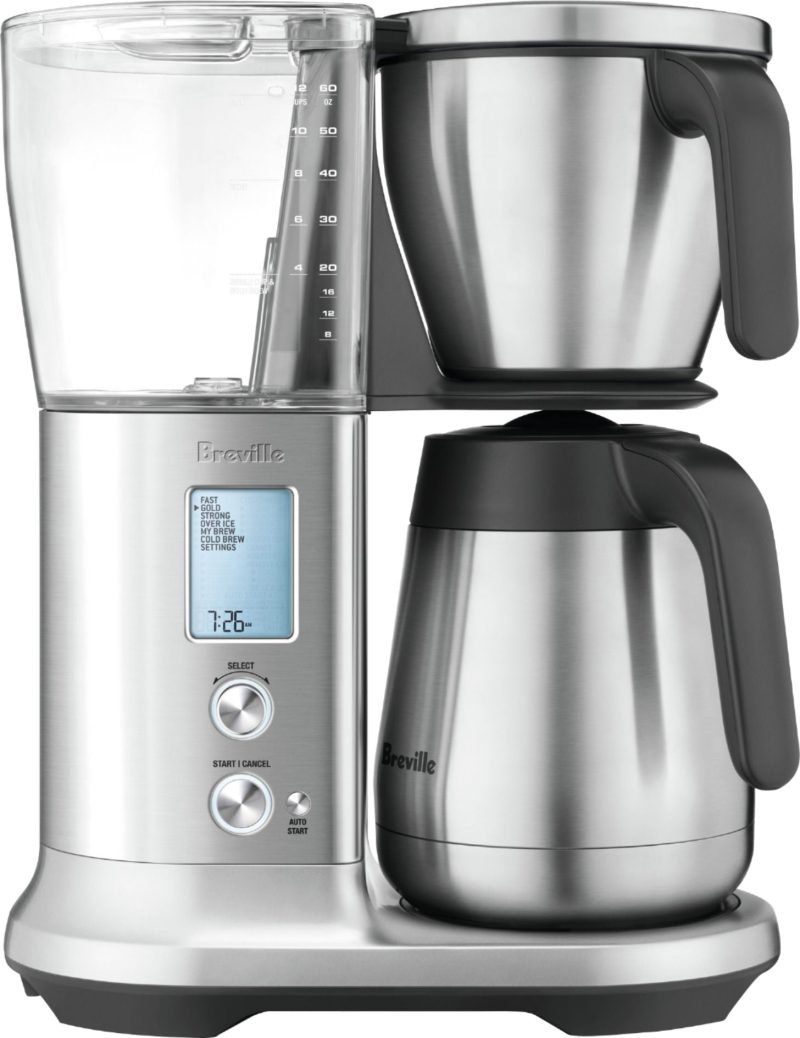 Breville - the Precision Brewer Thermal 12-Cup Coffee Maker - Brushed Stainless Steel - Image 7